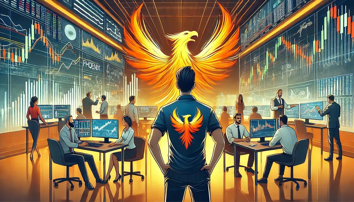 Gráfico ilustrando estrategia de trading